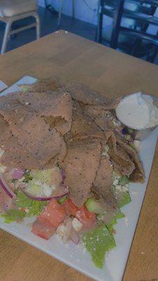 Beef and Lamb Gyro Platter