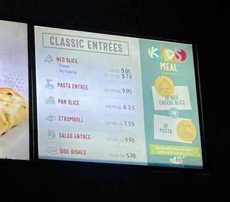 Menu/prices early December 2022. Just fyi for anyone wondering