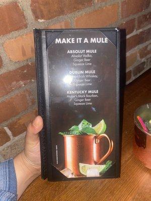 Mule Drinks