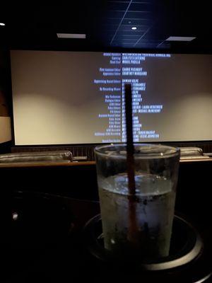 Water and movie