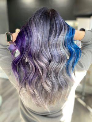 Galaxy Hair babylights!