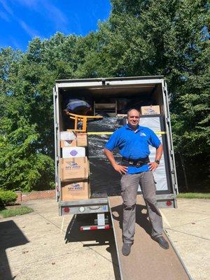 We pack and load so that every nook and cranny is filled, saving you both time and money!