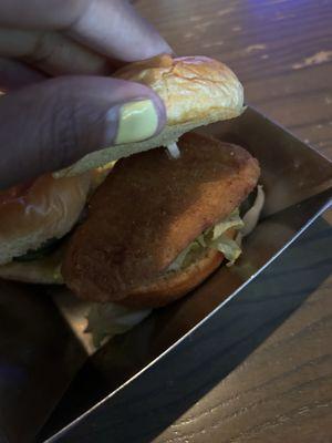 Fired Fried Chicken Slider