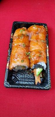 Fire Dragon Roll. The perfect spiciness and delicious.