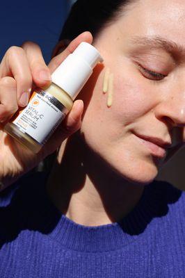 Repair free-radical damage with the Vital-C Repair Serum.