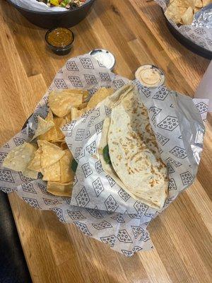 State quesadilla