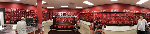 Panorama of 1/2 the store.