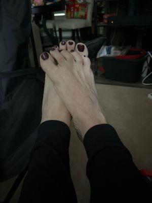 My perfect toes