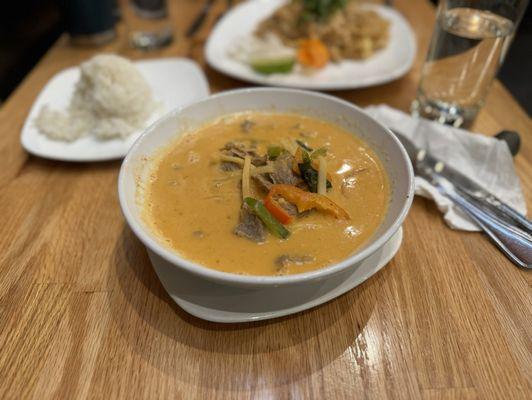 Beef Red Curry