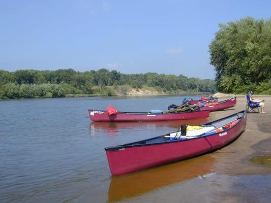 Beauty and quiet on the Wisconsin River.