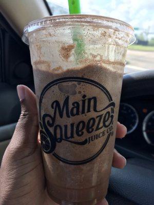 Frozen blended coffee