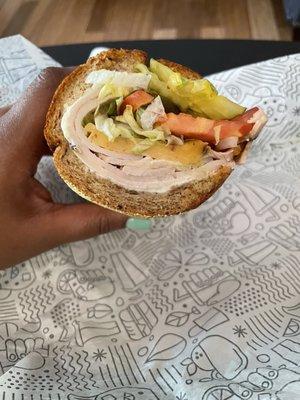 Jerk Turkey Sub