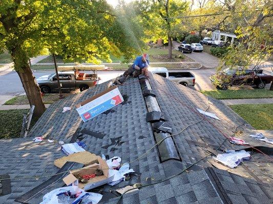 Residential Roof installation