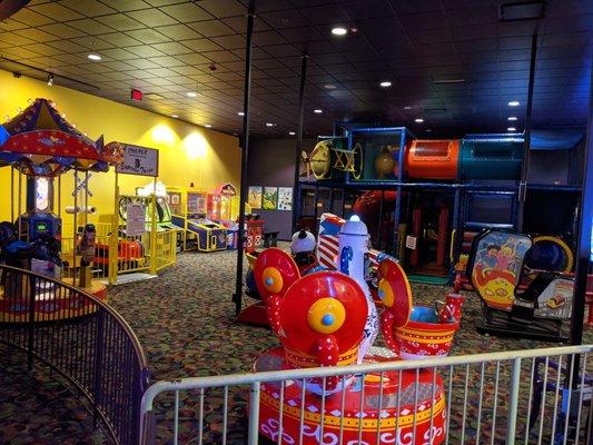 Kids Zone - a huge variety of games and rides just for young children.