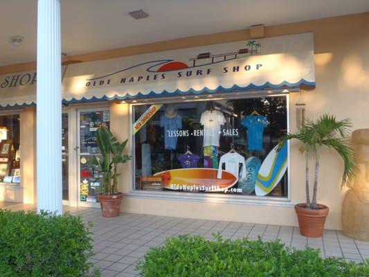 Old Naples Surf Shop, 1170 Third Street South  Olde Naples