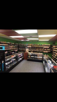 Huge selection on vape juice, glass salt nic & salt devices, mods tanks prices won't be beat.:)