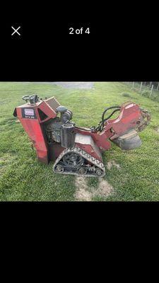 Stump grinding