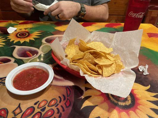 Chips and salsa