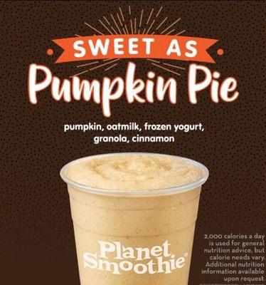 #PumpkinSmoothie