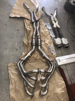 Kooks long tube header upgrade !