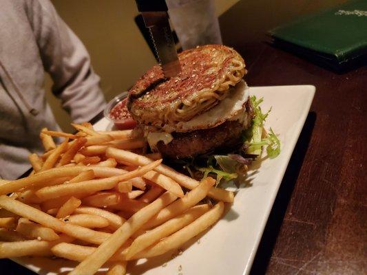 Ramen burger