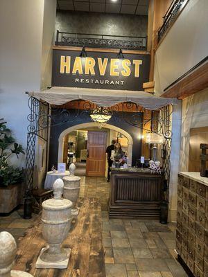 Entrance to the Harvest Restaurant at Thanksgiving Point