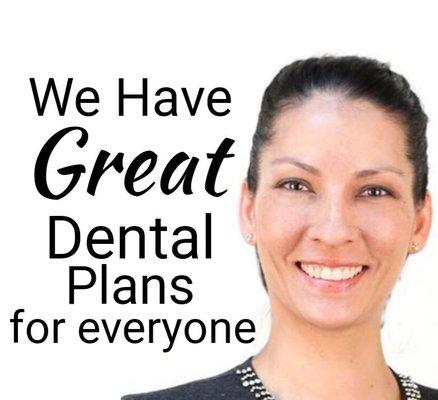 Divine Dental has a discount plan for those without insurance!! Just ask us!