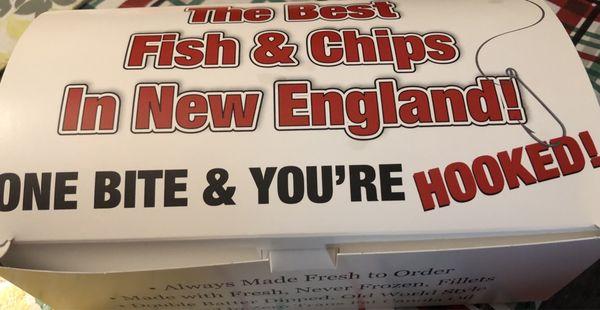 They have great fish and chips