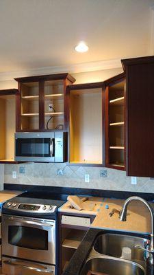 Kitchen cabinet painting