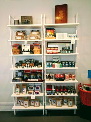 Dried seaweed, sushi nori, seasonings, cookbooks, kelp salsa, kelp crunch bars, Maine sea salt & more