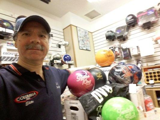 Pic taken 7/6/2017 in D &  L Pro Shop (in pic Louis, Jr. of D & L Pro Shop).