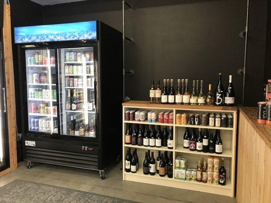 Beer and wine for sale at Ale Tales in Albany.