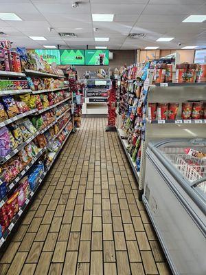 Inside of 7 Eleven