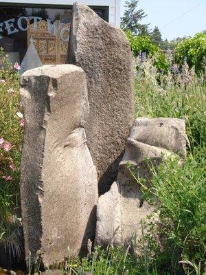 Landscaping rocks at Cooleen.