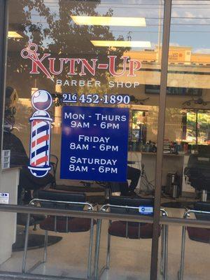 This place is open for haircuts soon to be open for nails too!!!!