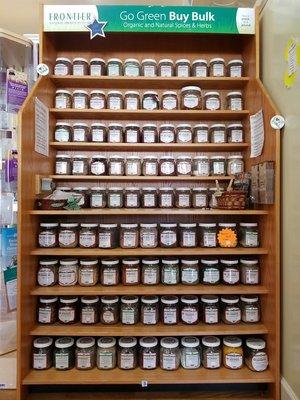 Bulk herbs, spices, and teas!