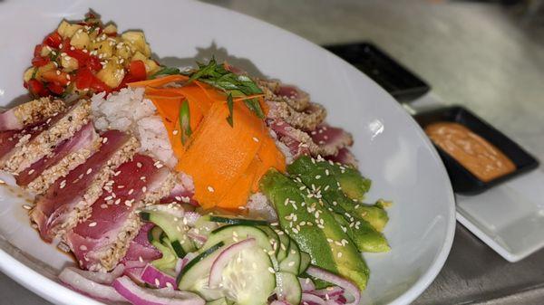 Seasonal Item: Sesame Tuna Poke Bowl