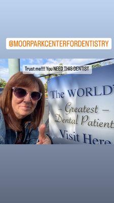 Moorpark center for dentistry is absolutely the best!! Look no more... comfort is a priority . You will experience a friendly staff