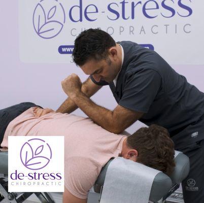 Massage is part of every treatment at
De-Stress Chiropractic