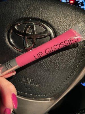 New fave. Great color, nice smooth consistency. Not gloopy like so many glosses