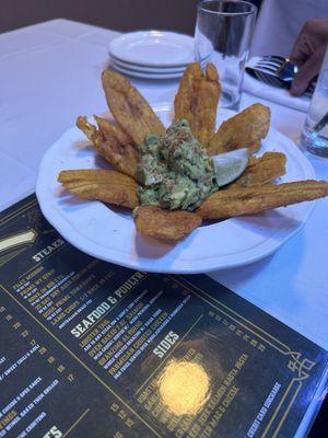 Plantain guacamole