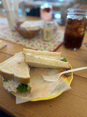 Chicken salad sandwich