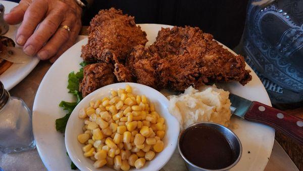 Fried Chicken Sundays - breading was flavorless and not great texture - meh