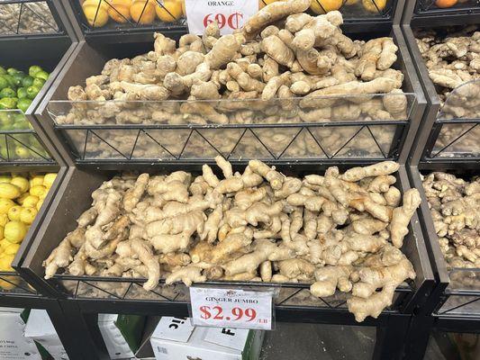 Ginger (jumbo) $2.99 lb