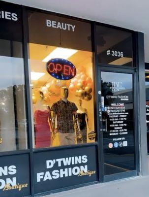 Come visit D'TWINS FASHION Boutique for the latest trends and styles at 3036 S. JOG RD, Greenacres, FL 33467