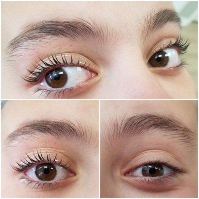 Amazing eyelashes lift/perm #waxmesalon