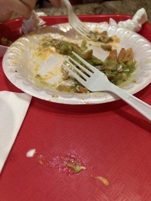 Carne asada aftermath so good lol