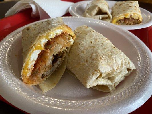 The best breakfast burrito in town!!