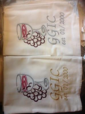 Personalized tea towels