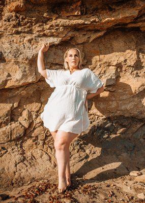 Plus size model photography